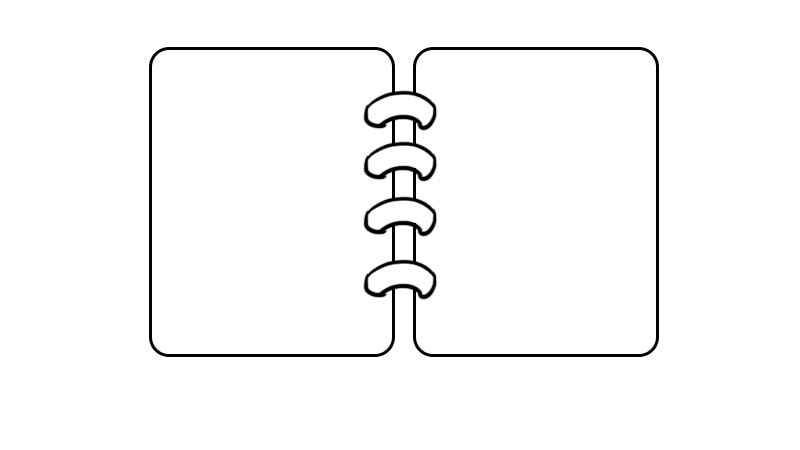 手账本简笔画